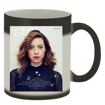 Aubrey Plaza Color Changing Mug