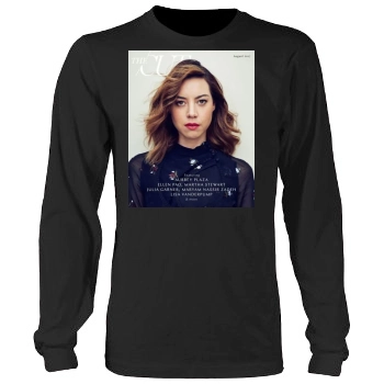 Aubrey Plaza Men's Heavy Long Sleeve TShirt