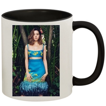 Aubrey Plaza 11oz Colored Inner & Handle Mug