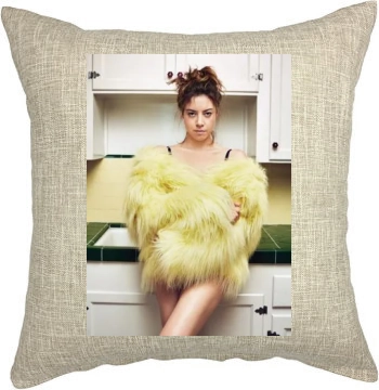 Aubrey Plaza Pillow