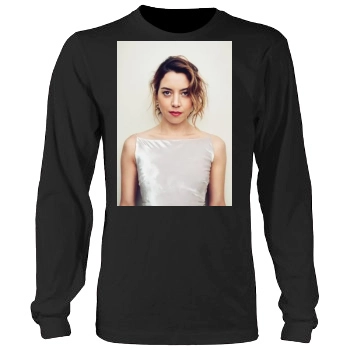 Aubrey Plaza Men's Heavy Long Sleeve TShirt