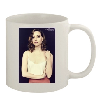 Aubrey Plaza 11oz White Mug