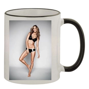 Alessandra Ambrosio 11oz Colored Rim & Handle Mug