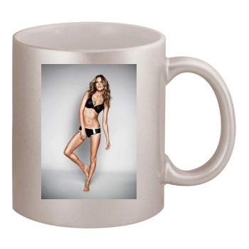 Alessandra Ambrosio 11oz Metallic Silver Mug