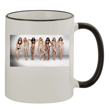 Alessandra Ambrosio 11oz Colored Rim & Handle Mug