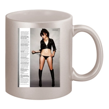 Alessandra Torresani 11oz Metallic Silver Mug