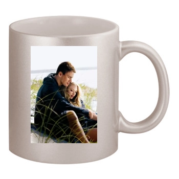 Amanda Seyfried 11oz Metallic Silver Mug