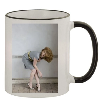 Amy Adams 11oz Colored Rim & Handle Mug