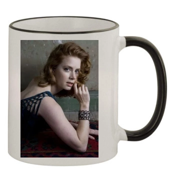 Amy Adams 11oz Colored Rim & Handle Mug