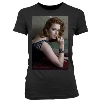 Amy Adams Women's Junior Cut Crewneck T-Shirt