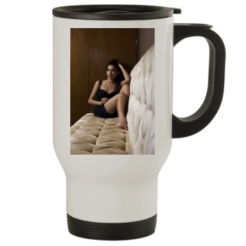 Freida Pinto Stainless Steel Travel Mug