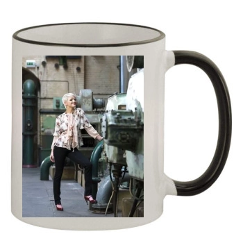 Hannah Spearritt 11oz Colored Rim & Handle Mug