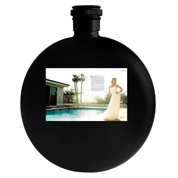 Hayden Panettiere Round Flask