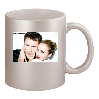 Hayden Panettiere 11oz Metallic Silver Mug