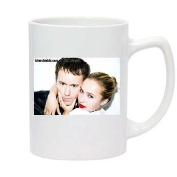 Hayden Panettiere 14oz White Statesman Mug