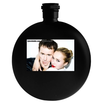 Hayden Panettiere Round Flask