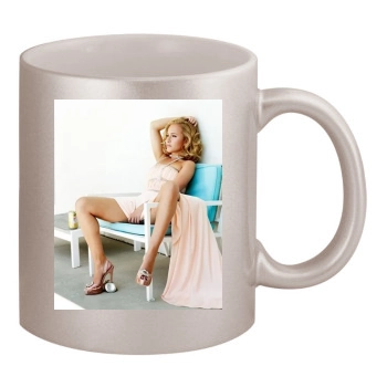 Hayden Panettiere 11oz Metallic Silver Mug