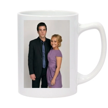 Hayden Panettiere 14oz White Statesman Mug