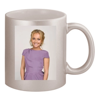 Hayden Panettiere 11oz Metallic Silver Mug