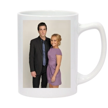 Hayden Panettiere 14oz White Statesman Mug