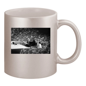 Hayden Panettiere 11oz Metallic Silver Mug