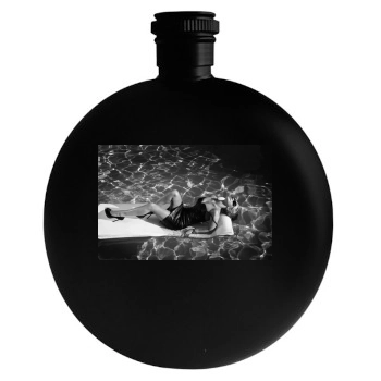 Hayden Panettiere Round Flask