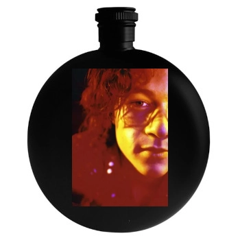 Heath Ledger Round Flask