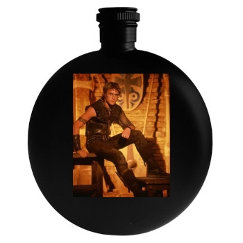 Heath Ledger Round Flask