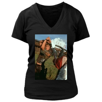 Heath Ledger Women's Deep V-Neck TShirt