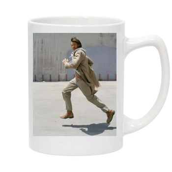 Hugh Jackman 14oz White Statesman Mug