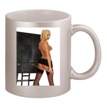 Aisleyne Horgan Wallace 11oz Metallic Silver Mug