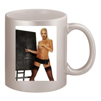 Aisleyne Horgan Wallace 11oz Metallic Silver Mug