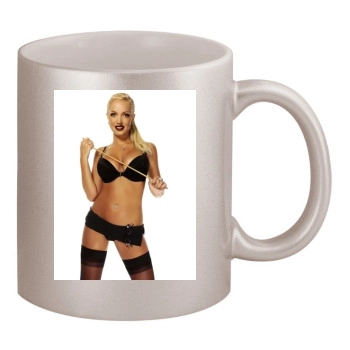 Aisleyne Horgan Wallace 11oz Metallic Silver Mug