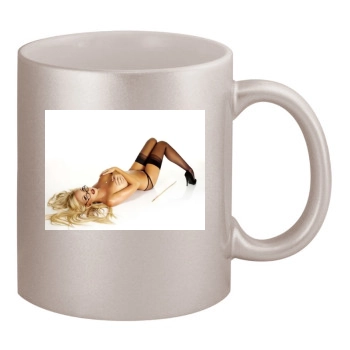 Aisleyne Horgan Wallace 11oz Metallic Silver Mug