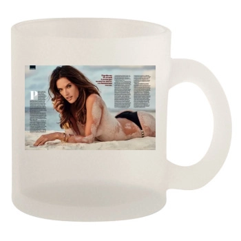 Alessandra Ambrosio 10oz Frosted Mug