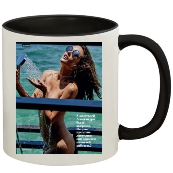 Alessandra Ambrosio 11oz Colored Inner & Handle Mug