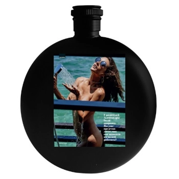 Alessandra Ambrosio Round Flask