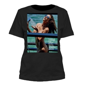 Alessandra Ambrosio Women's Cut T-Shirt