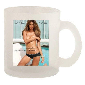 Alessandra Ambrosio 10oz Frosted Mug