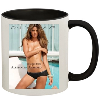 Alessandra Ambrosio 11oz Colored Inner & Handle Mug