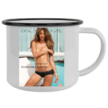 Alessandra Ambrosio Camping Mug