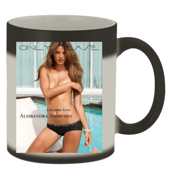 Alessandra Ambrosio Color Changing Mug