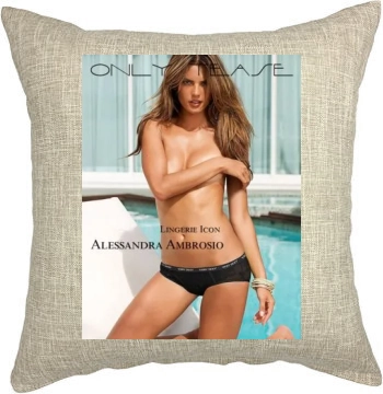 Alessandra Ambrosio Pillow