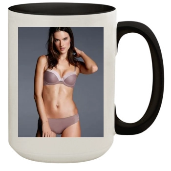 Alessandra Ambrosio 15oz Colored Inner & Handle Mug