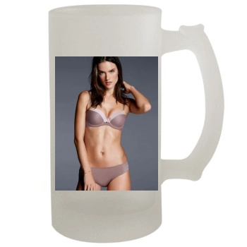 Alessandra Ambrosio 16oz Frosted Beer Stein