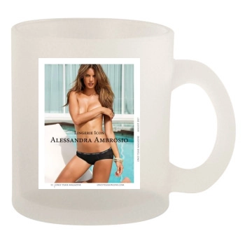 Alessandra Ambrosio 10oz Frosted Mug