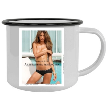 Alessandra Ambrosio Camping Mug