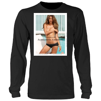 Alessandra Ambrosio Men's Heavy Long Sleeve TShirt