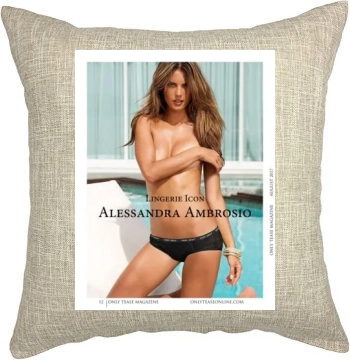 Alessandra Ambrosio Pillow