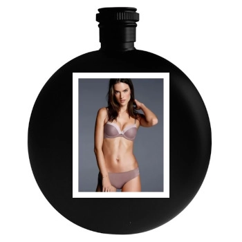 Alessandra Ambrosio Round Flask